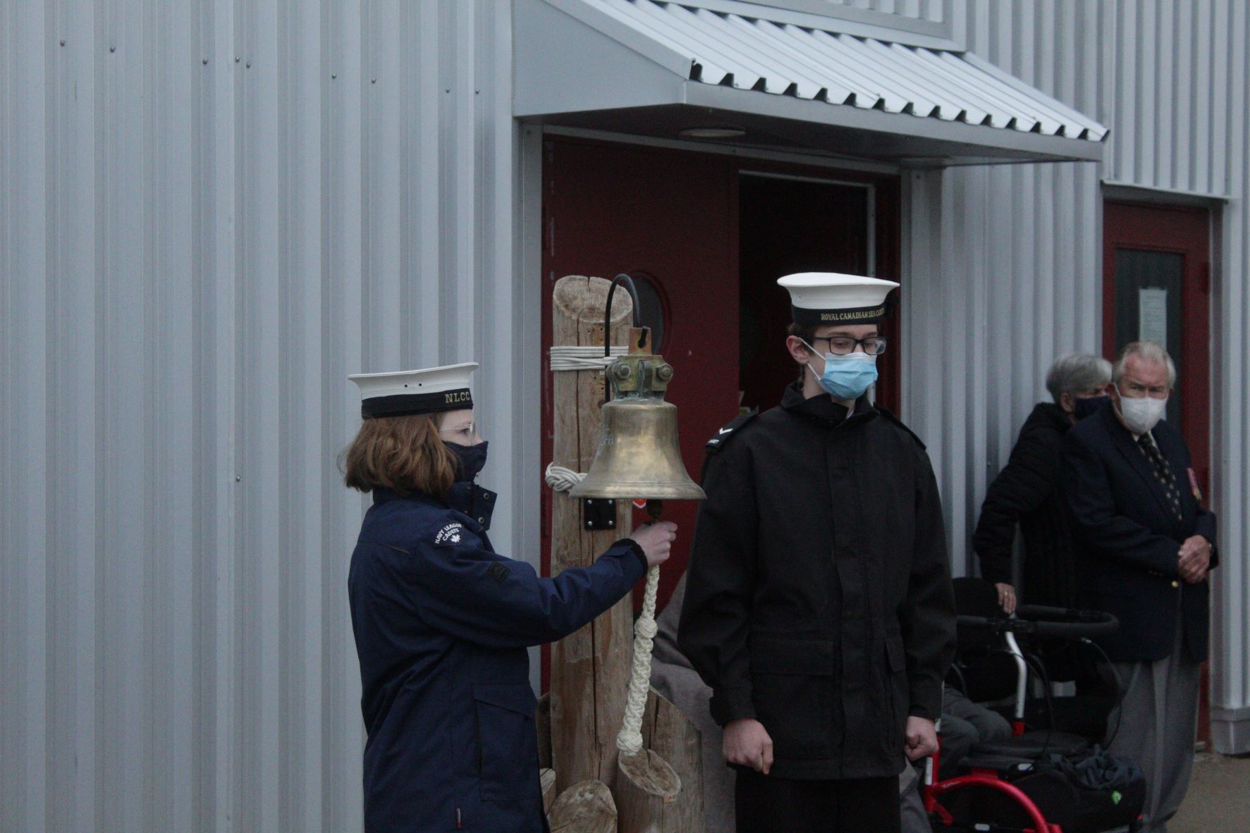 Ringing the ships Bell